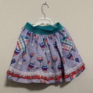 Wildflowers Multicolor Hot Air Balloon Skirt